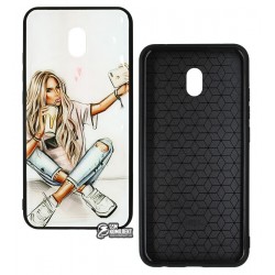 Чехол для Xiaomi Redmi 8A, Ladies Selfie Prism, пластик-силикон