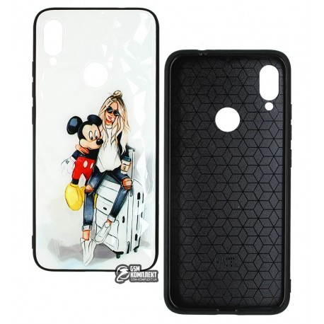 Чехол для Xiaomi Redmi Note 7, Ladies Mikey Prism, пластик-силикон Чехол для Xiaomi Redmi Note 7, Ladies Mikey Prism, пластик-силикон