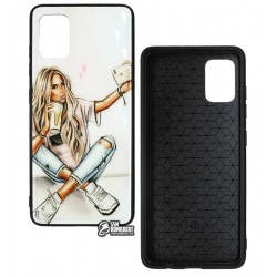 Чехол для Samsung A515 Galaxy A51, Ladies Selfie Prism, пластик-силикон