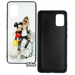 Чехол для Samsung A515 Galaxy A51, Ladies Mikey Prism, пластик-силикон