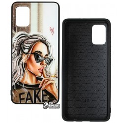 Чохол для Samsung A515 Galaxy A51, Ladies Fake Prism, пластик-силікон Чохол для Samsung A515 Galaxy A51, Ladies Fake Prism, пластик-силікон