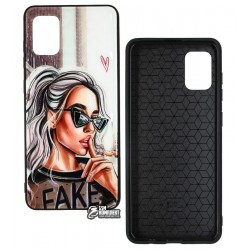 Чохол для Samsung A315 Galaxy A31 (2020), Ladies Fake Prism, пластик-силікон