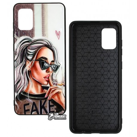 Чохол для Samsung A315 Galaxy A31 (2020), Ladies Fake Prism, пластик-силікон Чохол для Samsung A315 Galaxy A31 (2020), Ladies Fake Prism, пластик-силікон