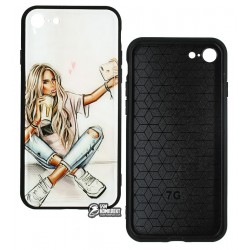 Чехол для iPhone 7, iPhone 8, iPhone SE (2020), Ladies Selife Prism, пластик-силикон Чехол для iPhone 7, iPhone 8, iPhone SE (2020), Ladies Selife Prism, пластик-силикон