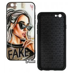 Чехол для iPhone 6, iPhone 6s, Ladies Fake Prism, пластик-силикон Чехол для iPhone 6, iPhone 6s, Ladies Fake Prism, пластик-силикон