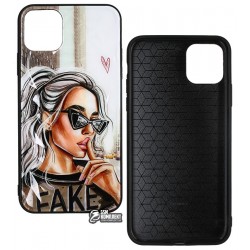 Чехол для iPhone 11 Pro Max, Ladies Fake Prism, пластик-силикон