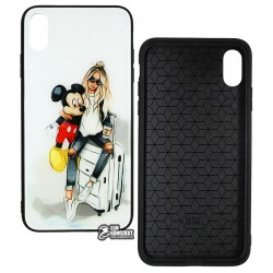 Чохол для iPhone XS Max, Ladies Mikey Prism, пластик-силікон