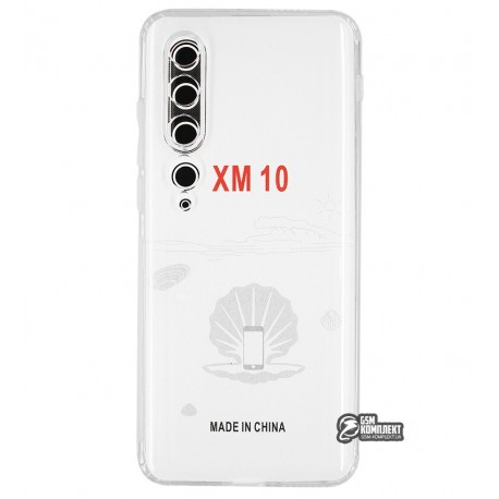 Чехол для Xiaomi Mi 10/ Mi 10 Pro, KST, силикон, прозрачный
