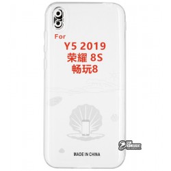 Чехол для Huawei Y5 2019/ Y5 Prime 2019, KST, силикон, прозрачный Чехол для Huawei Y5 2019/ Y5 Prime 2019, KST, силикон, прозрачный
