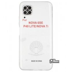 Чехол для Huawei P40 Lite, KST, силикон, прозрачный
