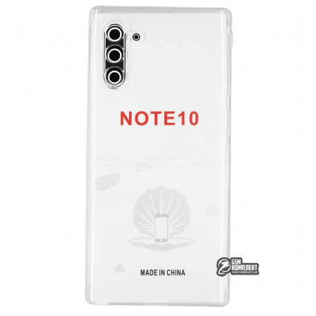 Чехол для Samsung N970 Note 10, KST, силикон, прозрачный