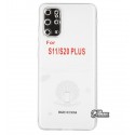 Чехол для Samsung G985 S20 Plus/ S11, KST, силикон, прозрачный