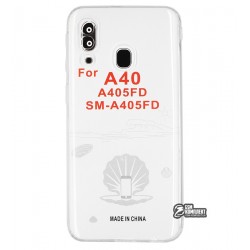 Чохол для Samsung A405 A40, KST, силікон, прозорий Чохол для Samsung A405 A40, KST, силікон, прозорий