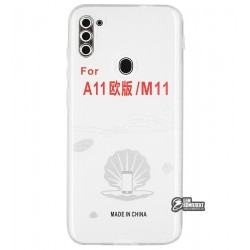 Чехол для Samsung A115/ M115 A11/ M11, KST, силикон, прозрачный Чехол для Samsung A115/ M115 A11/ M11, KST, силикон, прозрачный