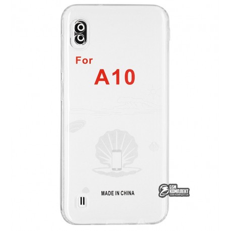 Чехол для Samsung A105 A10, KST, силикон, прозрачный