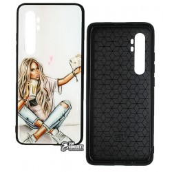 Чохол для Xiaomi Mi Note 10 Lite, Ladies Fake Prism, пластик-силікон