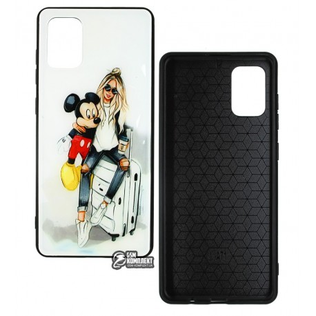 Чохол для Samsung A715 Galaxy A71, Ladies Mikey Prism, пластик-силікон Чохол для Samsung A715 Galaxy A71, Ladies Mikey Prism, пластик-силікон