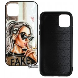 Чохол для iPhone 11, Ladies Fake Prism, пластик-силікон