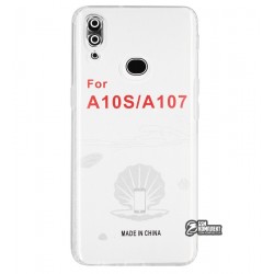 Чохол для Samsung A107 A10S, KST, силікон, прозорий Чохол для Samsung A107 A10S, KST, силікон, прозорий