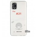 Чехол для Samsung A315 A31, KST, силикон, прозрачный