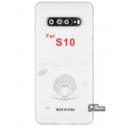 Чохол для Samsung G973 S10, KST, силікон, прозорий Чохол для Samsung G973 S10, KST, силікон, прозорий