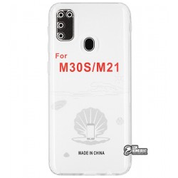 Чехол для Samsung M307/ M215 M30S/ M21, KST, силикон, прозрачный