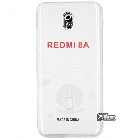 Чехол для Xiaomi Redmi 8A, KST, силикон, прозрачный