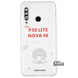 Чехол для Huawei P30 Lite, KST, силиконовый, прозрачный