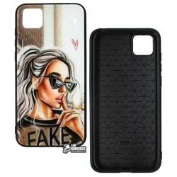 Чохол для Huawei Y5p, Ladies Fake Prism, пластик-силікон Чохол для Huawei Y5p, Ladies Fake Prism, пластик-силікон