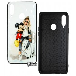 Чохол для Samsung A207 Galaxy A20s (2020), Ladies Mikey Prism, пластик-силікон Чохол для Samsung A207 Galaxy A20s (2020), Ladies Mikey Prism, пластик-силікон