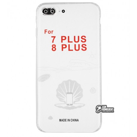 Чехол для Apple iPhone 7 Plus/ 8 Plus, KST, силикон, прозрачный