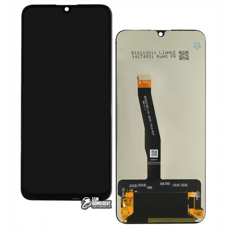 Дисплей Huawei Honor 10 Lite, черный, с сенсорным экраном, High Copy