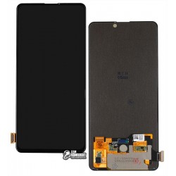 Дисплей Xiaomi Mi 9T, черный, с сенсорным экраном, оригинал (переклеено стекло)