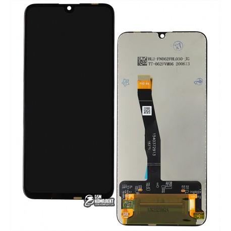 Дисплей для Huawei Honor 20 lite, чорний, з сенсорним екраном, High Copy