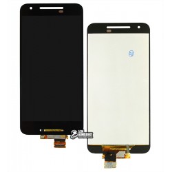 Дисплей для LG H791 Nexus 5X, чорний, з сенсорним екраном (дисплейний модуль)