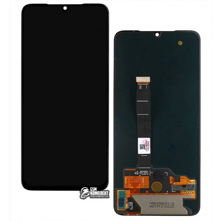 Дисплей Xiaomi Mi 9, черный, с сенсорным экраном (дисплейный модуль), High Copy