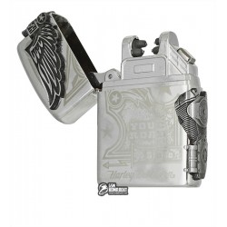 Запальничка USB HL-119, електроімпульсна, Harley Davidson