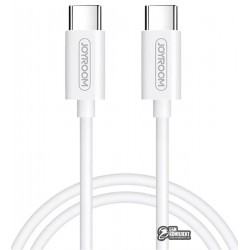 Кабель Type-c - Type-c, Joyroom S-M 373, білий