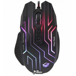 Ігрова миша Meetion MT-GM22 Backlit Gaming Mouse RGB, чорна