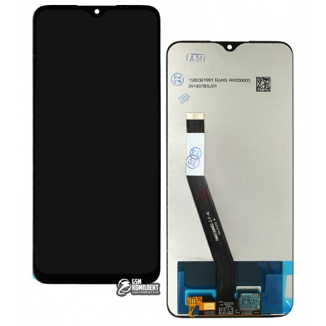 Дисплей Xiaomi Redmi 9, черный, с сенсорным экраном (дисплейный модуль), Original (PRC)
