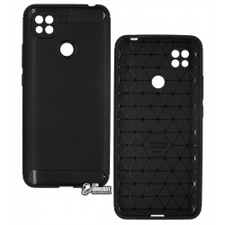 Чехол для Xiaomi Redmi 9C, Ultimate Experience Carbon, силикон, черный