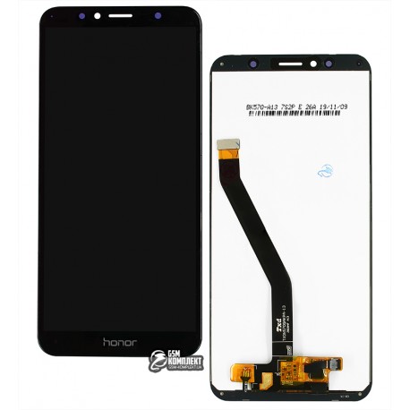 Дисплей Huawei Honor 7A Pro 5,7", Honor 7C 5,7", Y6 (2018), Y6 Prime (2018), черный, с сенсорным экраном (дисплейный модуль), High Copy, AUM-L29/ATU-L21/ATU-L22