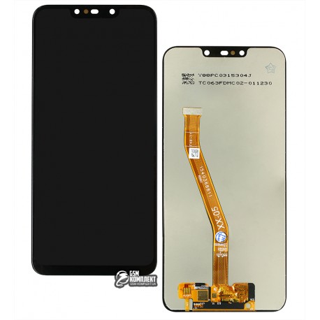Дисплей Huawei Nova 3i, P Smart Plus, чорний, з сенсорним екраном, копія