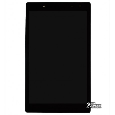 Дисплей для планшета Lenovo Tab 4 TB-8504 8, чорний, з сенсорним екраном