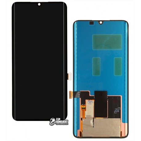 Дисплей Xiaomi Mi Note 10 Lite, чорний, з сенсорним екраном (дисплейний модуль), Original (PRC)