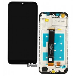 Дисплей для Huawei Honor 8S, чорний, з сенсорним екраном, з рамкою, оригінал (PRC) Дисплей для Huawei Honor 8S, чорний, з сенсорним екраном, з рамкою, оригінал (PRC)