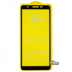 Закаленное защитное стекло для Samsung A013 A01 Core, M013 M01 Core, 0,26 мм 9H, 2.5D, Full Glue, черное