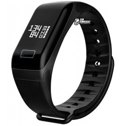 Фитнес браслет F1s, черный