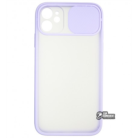 Чехол для Apple iPhone 11, Camera Protect Matte case, силикон-пластик