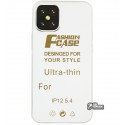 Чехол для iPhone 12 mini, силикон, прозрачный